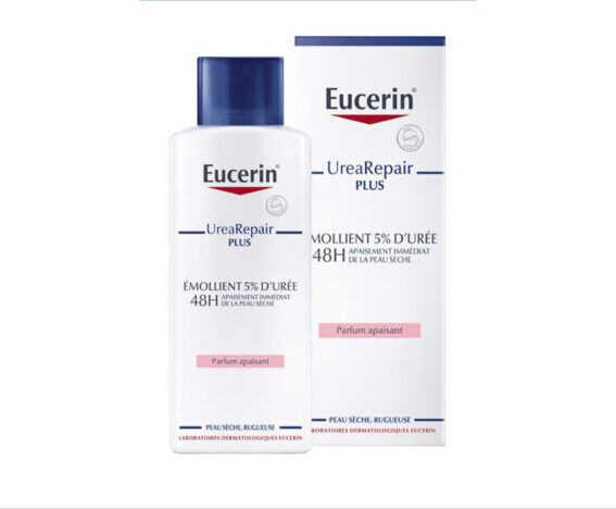 EUCERIN UREAREPAIR PLUS ÉMOLLIENT 5% D’URÉE PARFUMÉ 250 ML