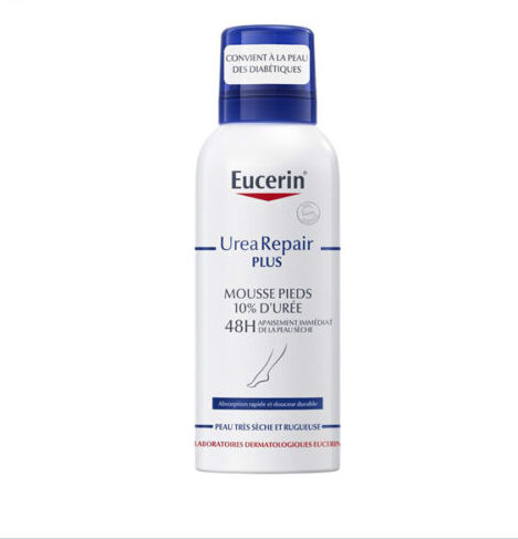 EUCERIN UREAREPAIR PLUS MOUSSE PIEDS 10% D’URÉE 150 ML