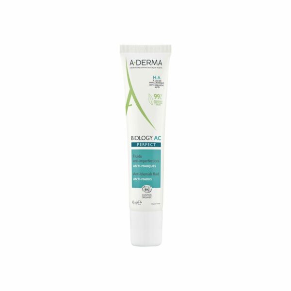 A-DERMA — PHYS-AC PERFECT FLUIDE VISAGE ANTI-IMPERFECTIONS ANTI-MARQUES — 40 ML