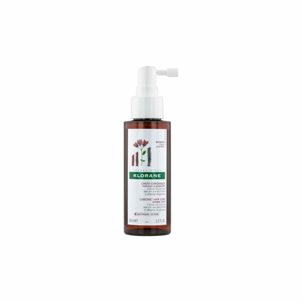 KLORANE – SÉRUM ANTICHUTE À LA QUININE & EDELWEISS BIO – CHUTE DE CHEVEUX 100 ML
