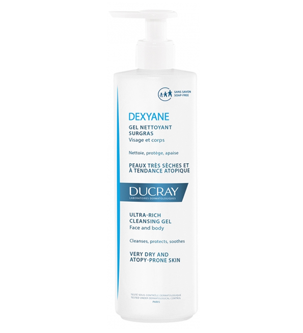 DUCRAY — GEL NETTOYANT SURGRAS — DEXYANE 400 ML