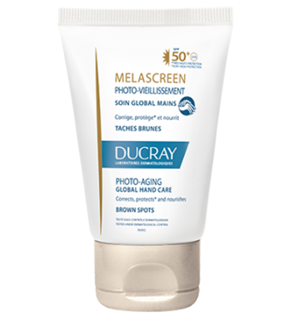 DUCRAY — SOIN GLOBAL MAINS PHOTO-VIEILLISSEMENT – CRÈME ANTI TACHE MAIN — MELASCREEN 50 ML