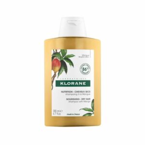 KLORANE SHAMPOING NUTRITION À LA MANGUE – CHEVEUX SECS 200 ML