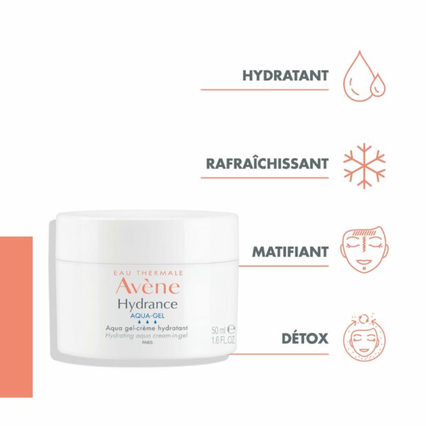 AVÈNE HYDRANCE AQUA-GEL CRÈME HYDRATANT 50 ML