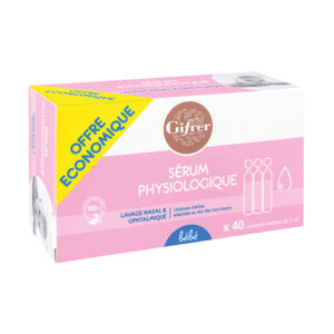 GIFRER SERUM PHYSIOLOGIQUE BTE X 40 UNIDOSES 5 ML