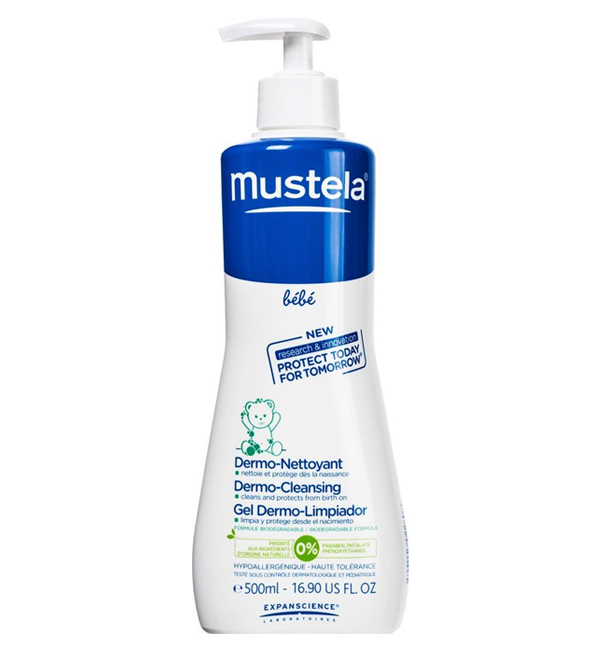 MUSTELA GEL LAVANT DOUX CORPS ET CHEVEUX – 500 ML