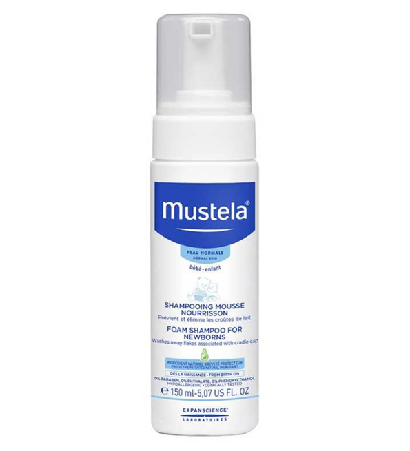 MUSTELA SHAMPOING MOUSSE NOURRISSON – 150 ML