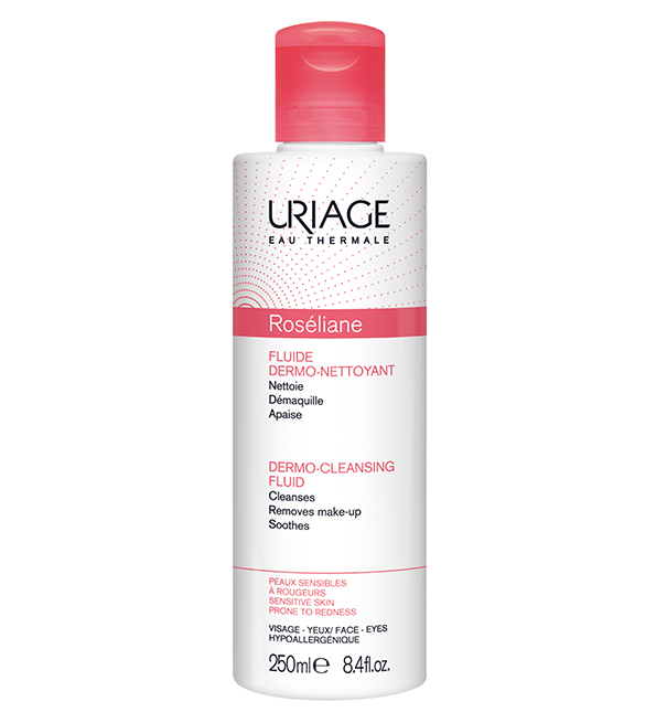 URIAGE – ROSÉLIANE – FLUIDE DERMO-NETTOYANT – 250 ML