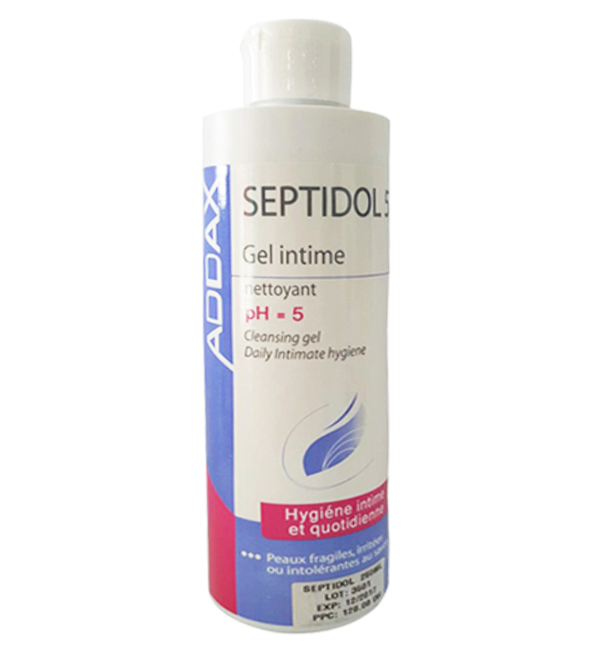 ADDAX SEPTIDOL GEL INTIME PH5 250 ML