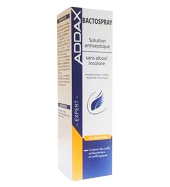 ADDAX BACTOSPRAY SOLUTION ANTISEPTIQUE 125 ML