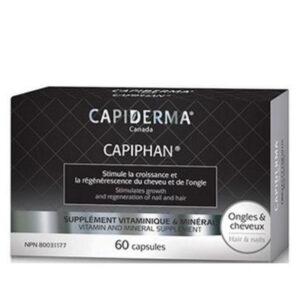 CAPIDERMA CAPIPHAN ONGLES & CHEVEUX 60CAPSULES