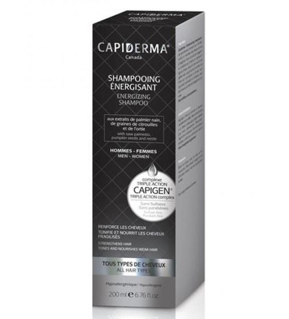 CAPIDERMA – SHAMPOING ENERGISANT – 200 ML
