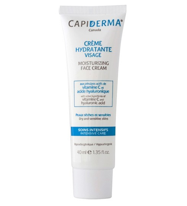 CAPIDERMA – CRÈME HYDRATANTE VISAGE – 40 ML