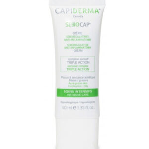 CAPIDERMA SEBIOCAP CRÈME VISAGE POUR PEAUX À TENDANCE ACNÉIQUE 40 ML