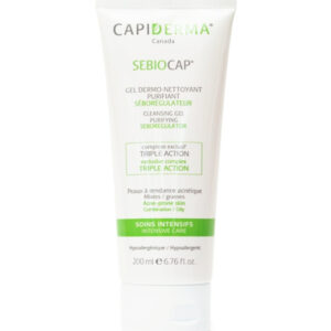 CAPIDERMA SEBIOCAP GEL DERMO-NETTOYANT POUR PEAUX À TENDANCE ACNÉIQUE 200 ML