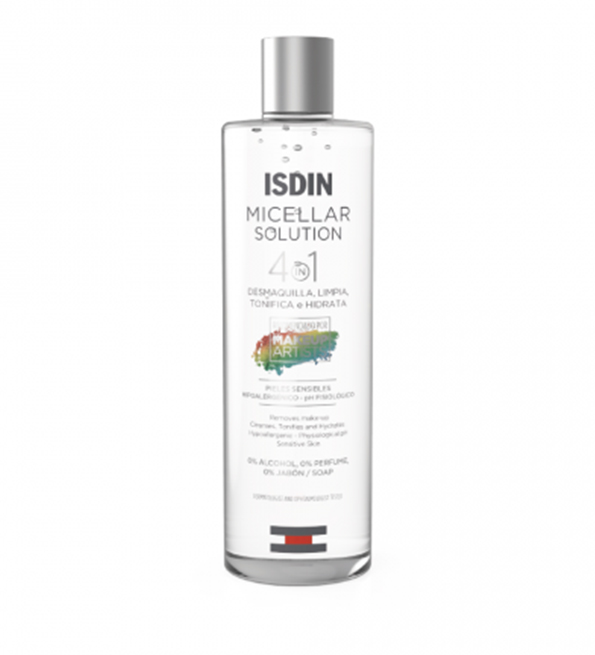 ISDIN SOLUTION MICELLAIRE 4IN1 PEAUX SECHES 400 ML