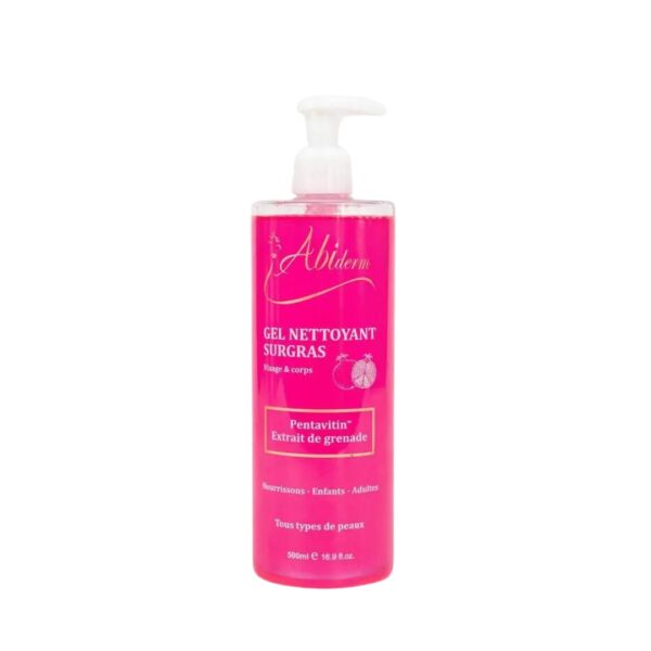 ABIDERM GEL NETTOYANT SURGRAS 500 ML