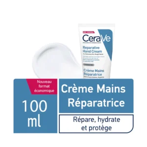 CERAVE CRÈME RÉPARATRICE MAINS SÈCHES ET ABÎMÉES | 100 ML