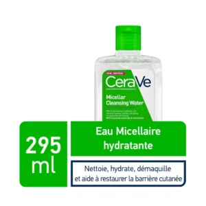 CERAVE EAU MICELLAIRE DÉMAQUILLANTE HYDRATANTE PEAU NORMALE À SÈCHE | 295 ML