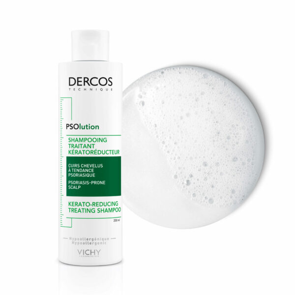 VICHY DERCOS PSOLUTION SHAMPOOING TRAITANT KERATOREDUCTEUR 200 ML