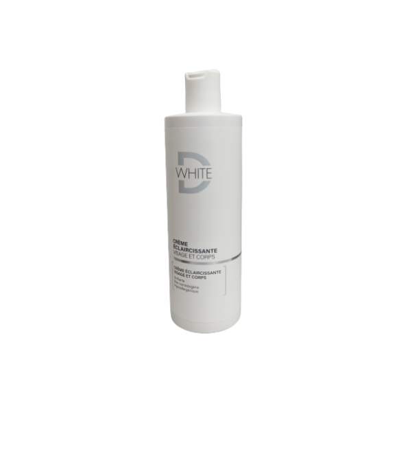 D-WHITE CRÉME ECLAIRCISSANTE VISAGE ET CORPS 400 ML
