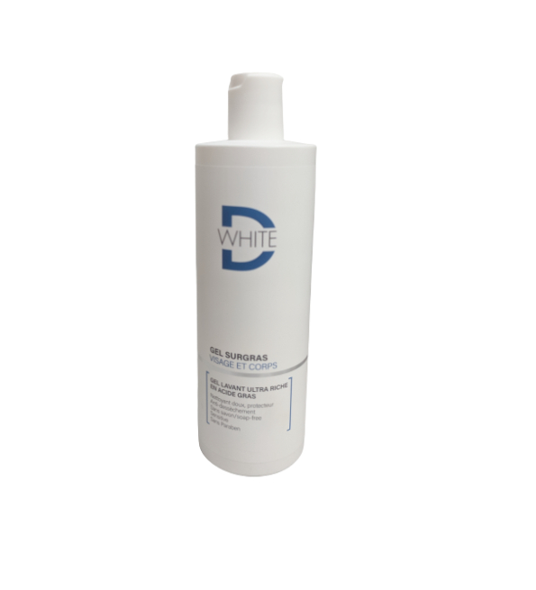 D-WHITE GEL SURGRAS VISAGE & CORPS 400 ML