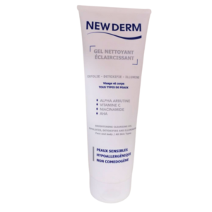 NEW DERM GEL NETTOYANT ECLAIRCISSANTE 250 ML