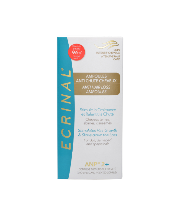 ECRINAL – AMPOULES CHEVEUX À L’ANP2+ – 8X 5 ML