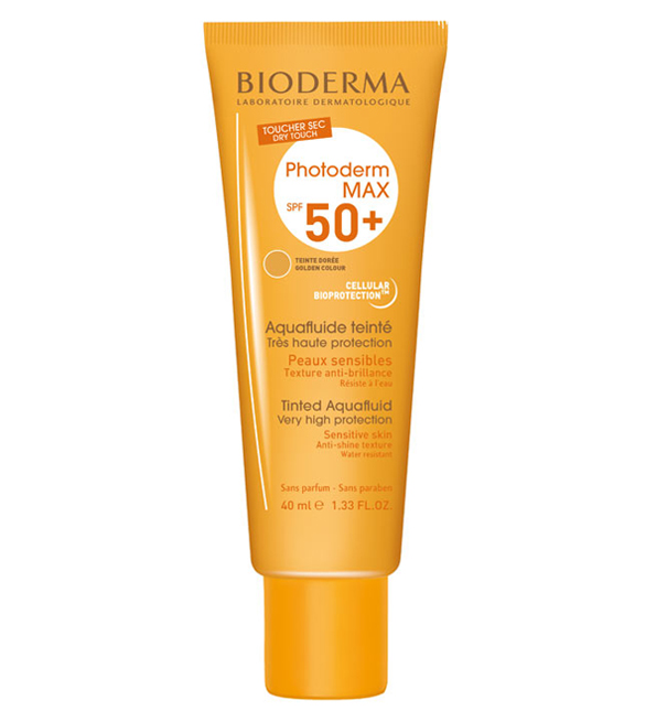 BIODERMA – PHOTODERM MAX AQUAFLUIDE DORÉE SPF 50+ – 40 ML