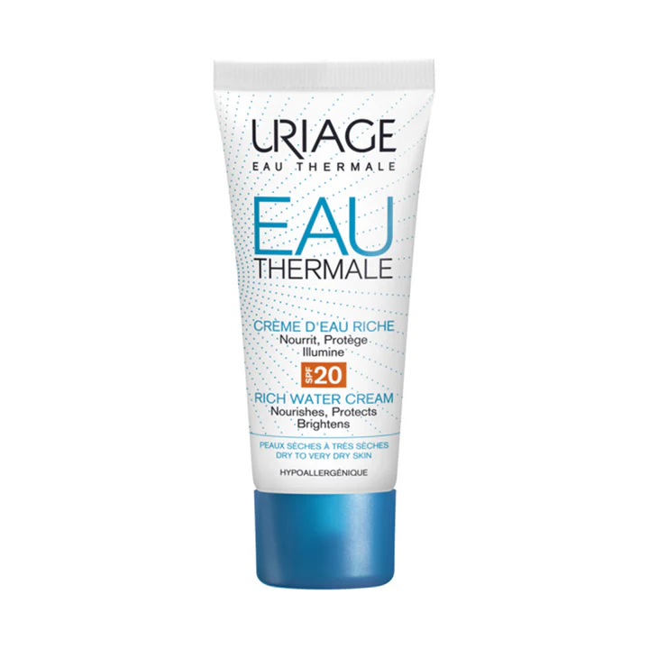 URIAGE EAU THERMALE SPF20 CRÈME D’EAU RICHE – 40 ML