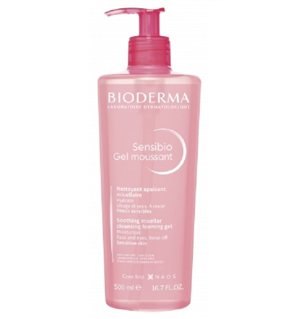 BIODERMA SENSIBIO GEL MOUSSANT NETTOYANT DOUCEUR 500 ML