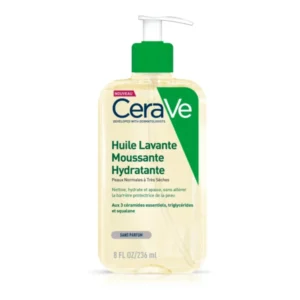 CERAVE HUILE LAVANTE MOUSSANTE HYDRATANTE PEAU TRÈS SÈCHE À ATOPIQUE | 236 ML