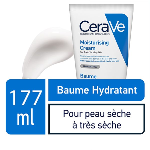 CERAVE BAUME HYDRATANT NOURRISSANT PEAU SÈCHE À TRÈS SÈCHE | 177 ML