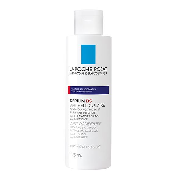 LA ROCHE-POSAY KERIUM DS SHAMPOING ANTIPELLICULAIRE INTENSIF PELLICULES GRASSES PERSISTANTES | 125 ML