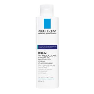LA ROCHE-POSAY KERIUM SHAMPOING ANTIPELLICULAIRE PELLICULES GRASSES | 200 ML