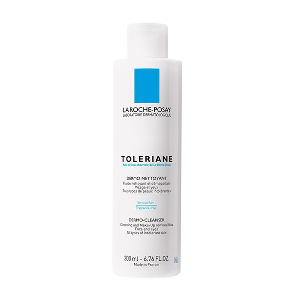 LA ROCHE-POSAY TOLERIANE DERMO-NETTOYANT FLUIDE DÉMAQUILLANT PEAU INTOLÉRANTE | 200 ML