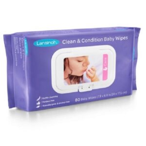 LANSINOH LINGETTES À LA LANOLINE – 80 UNITÉS