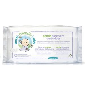 LANSINOH LINGETTES ALOE VERA BIODÉGRADABLES 72 PIÈCES