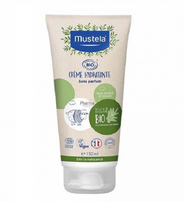 MUSTELA BIO CRÈME HYDRATANTE SANS PARFUM 150 ML