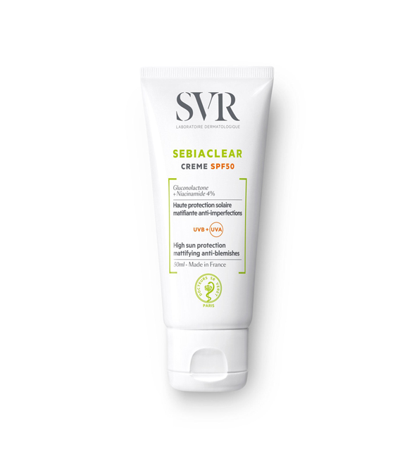SVR SEBIACLEAR CRÈME SPF50 40 ML