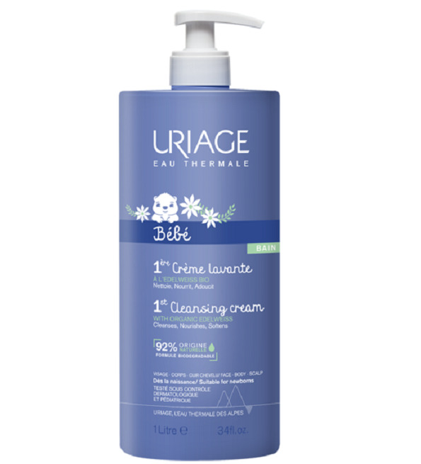 URIAGE BÉBÉ – 1ÈRE CRÈME LAVANTE – 1 L