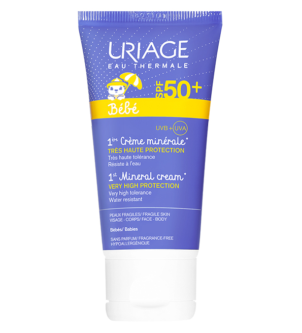 URIAGE BÉBÉ 1ER CREME MINERAL SPF50+ 50 ML