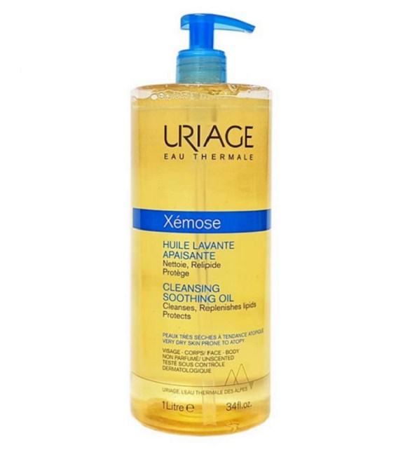 URIAGE XEMOSE HUILE LAVANTE APAISANTE 1 L