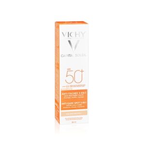 VICHY CAPITAL SOLEIL SOIN ANTI-TACHES TEINTÉ 3EN1 SPF50+ | 50 ML
