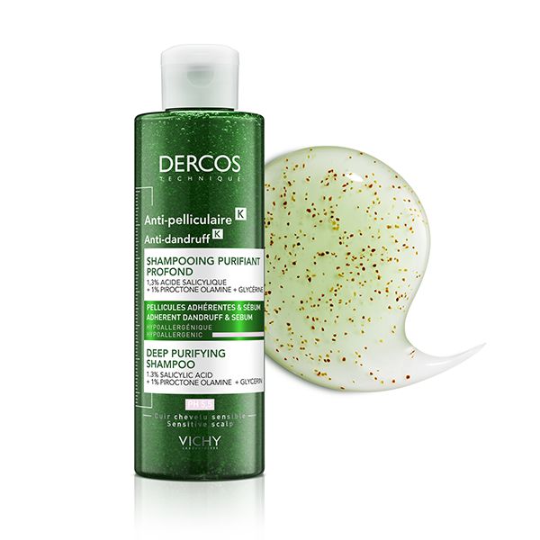 VICHY DERCOS SHAMPOING ANTI-PELLICULAIRE PURIFIANT K | 250 ML