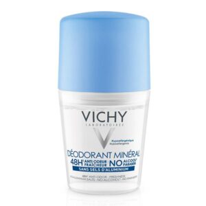 VICHY DERMO-TOLÉRANCE DÉODORANT MINÉRAL 48H BILLE SANS SELS D’ALUMINIUM | 50 ML
