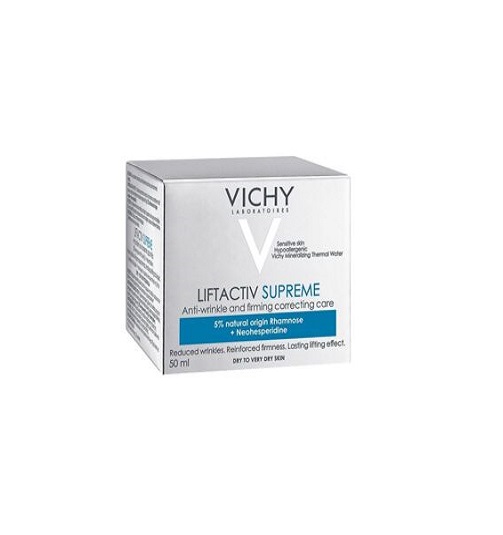 VICHY LIFTACTIV SUPRÊME CORRECTEUR ANTI-RIDES ET FERMETÉ PEAU SÈCHE À TRÈS SÈCHE | 50 ML
