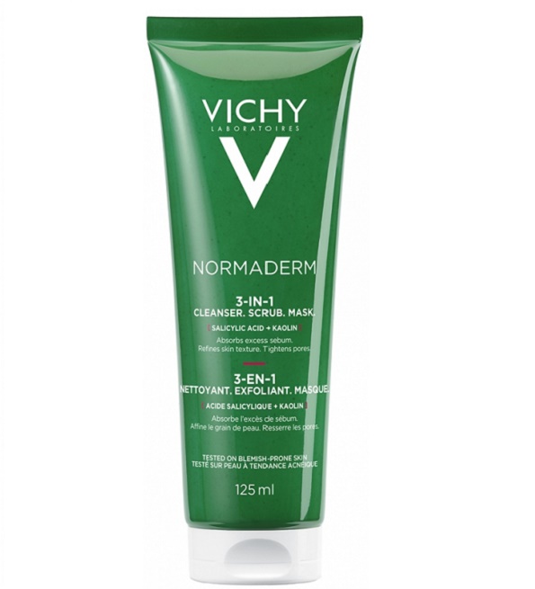 VICHY NORMADERM 3EN1 EXFOLIANT NETTOYANT MASQUE | 125 ML