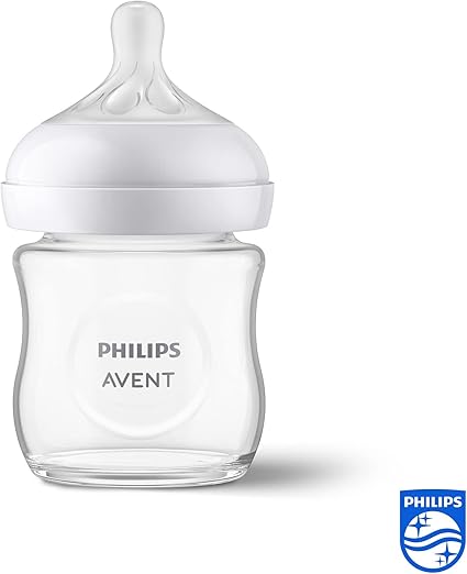 AVENT BIBERON NATURAL EN VERRE 3.0 TEAT 0M+ 125 ML SCY930/01
