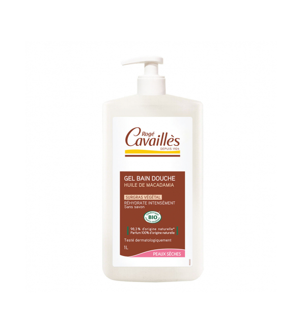 ROGÉ CAVAILLÈS GEL BAIN DOUCHE HUILE DE MACADAMIA 1L
